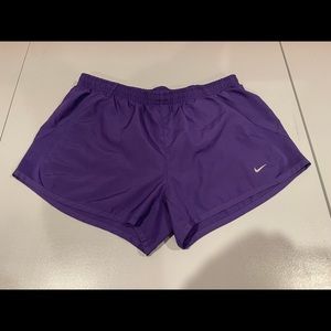 Nike running shorts Womens M purple